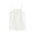 thumbnail image 1 of URMAGIC Little Girls Solid Colors Soft Camisole Undershirts Kids Comfort Breathable Tank Tops 2-9 Years, 1 of 1