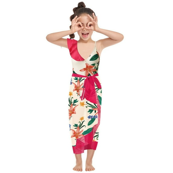 URMAGIC Matching Family Swimsuits, Bikini Sets for Women/Girl Boy Swim Trunks Mother Daughter Swimwear Father Son Bathing Suits