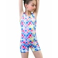 thumbnail image 1 of URMAGIC Mermaid Gymnastics Leotard for Girls Toddler Kid Dance Unitards Biketards, 1 of 7