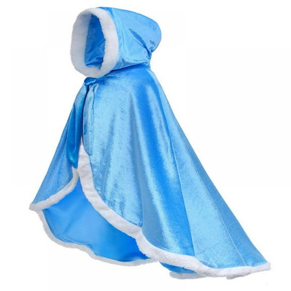 URMAGIC Princess Hooded Cape Cloaks Toddler Kids Costumes for Girls Christmas Dress Up for Kids Cosplay 2-9 Years