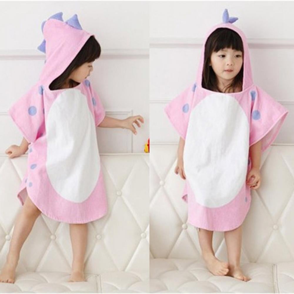 URMAGIC Soft Cotton Baby Bath Towel Beach Towel Bathrobe for Kids 08