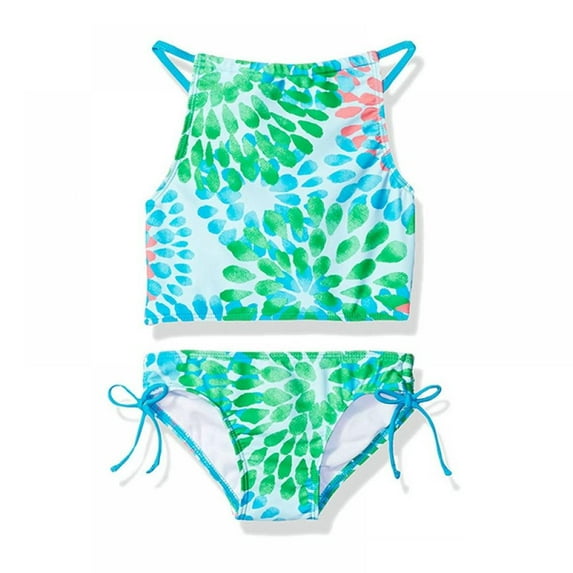 URMAGIC Swimsuit Kids Girls Bathing Suit Beach Tankini Bathing Suits