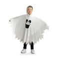 thumbnail image 1 of URMAGIC Toddler Baby Boys Girls Halloween Costume White Ghost Face Cloak Cape Party Cosplay Robe Ghost Costume 1-6T, 1 of 9