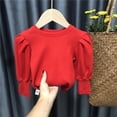 thumbnail image 1 of URMAGIC Toddler Baby Girls Sweatshirt Long Sleeve Top Sweatshirt Autumn Winter Pullovers 2-7 Years, 1 of 2