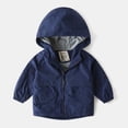thumbnail image 1 of URMAGIC Toddler Boys Girls Waterproof Hooded Jackets Cotton Lined Rain Jackets 4-5 Years, 1 of 2