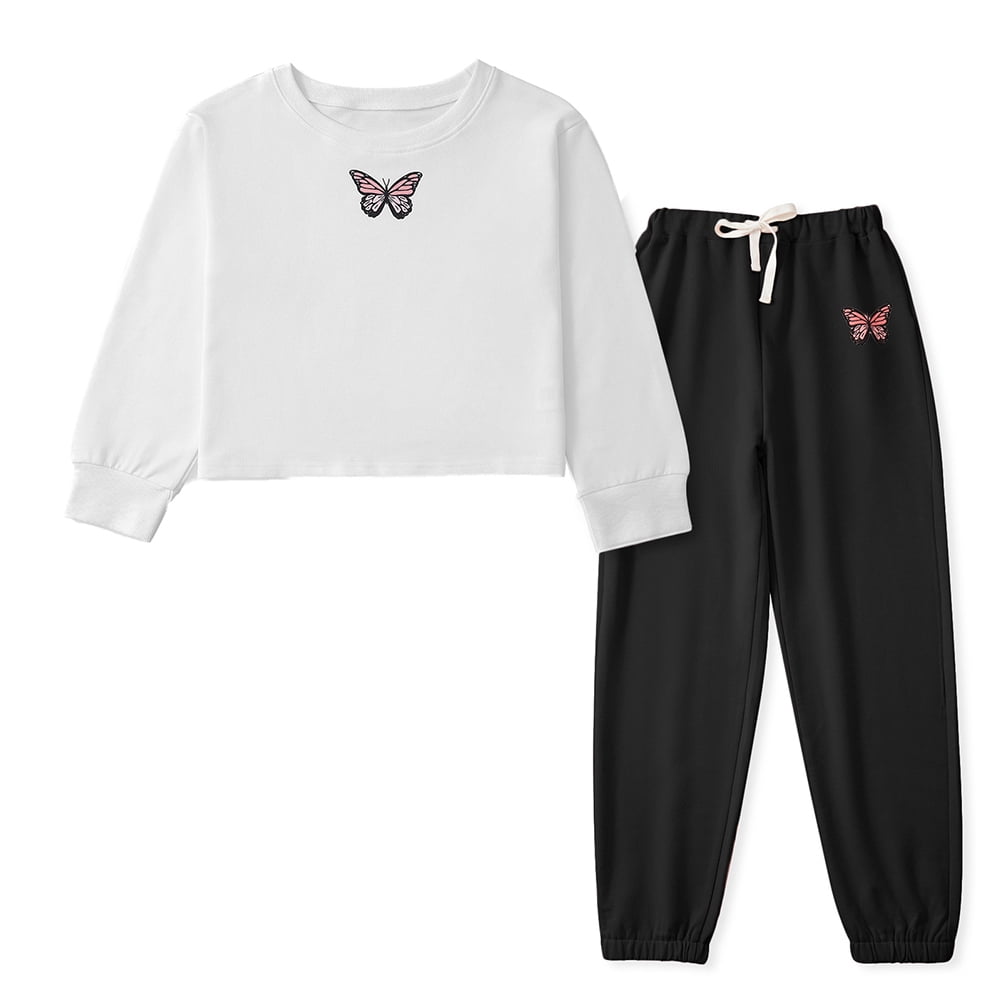 Butterfly sweatshirt and sweatpants shop