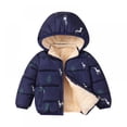 thumbnail image 1 of URMAGIC Winter Coats for Toddler Baby Boys Girls Padded Light Puffer Jacket Outerwear Kids Winter Down Jacket with Hoods 2-6 Years, 1 of 4