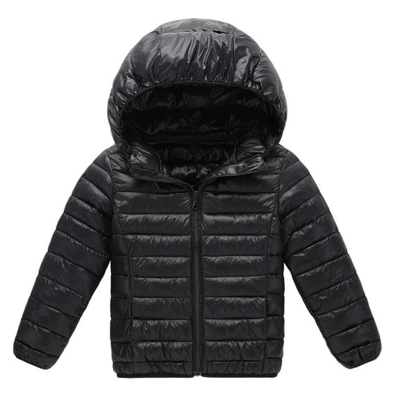 URMAGIC Winter Down Coats Outerwear Toddler Kids Boys Girls Lightweighet Hooded (Padded) Puffer Jacket 2-7T