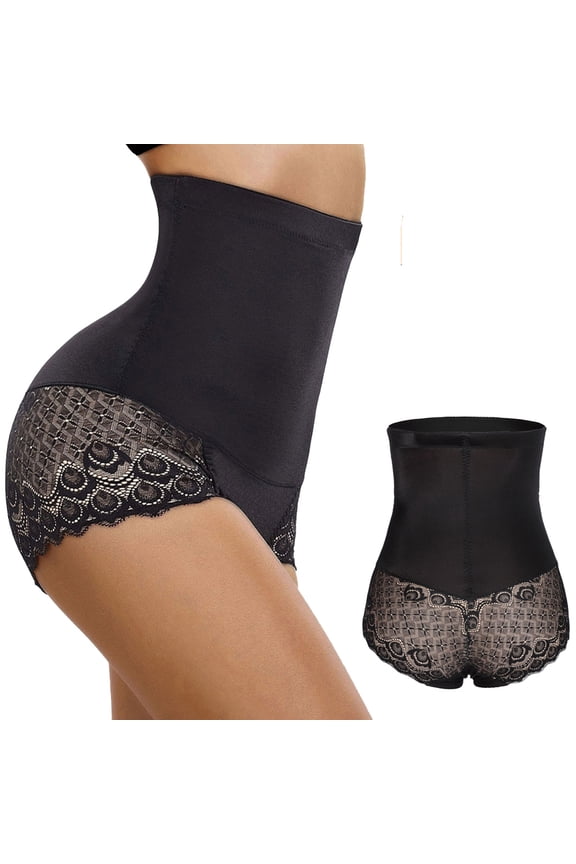 Women Sexy Lace High Waist Slim Shaping Panty Butt Lifter Body Control Underwear Pants
