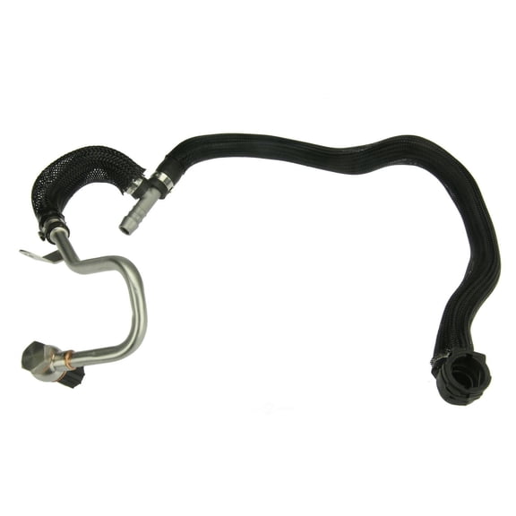 URO 11537578687PRM Aluminum T-Fitting, Kevlar Reinforced Hose, Heat Shield