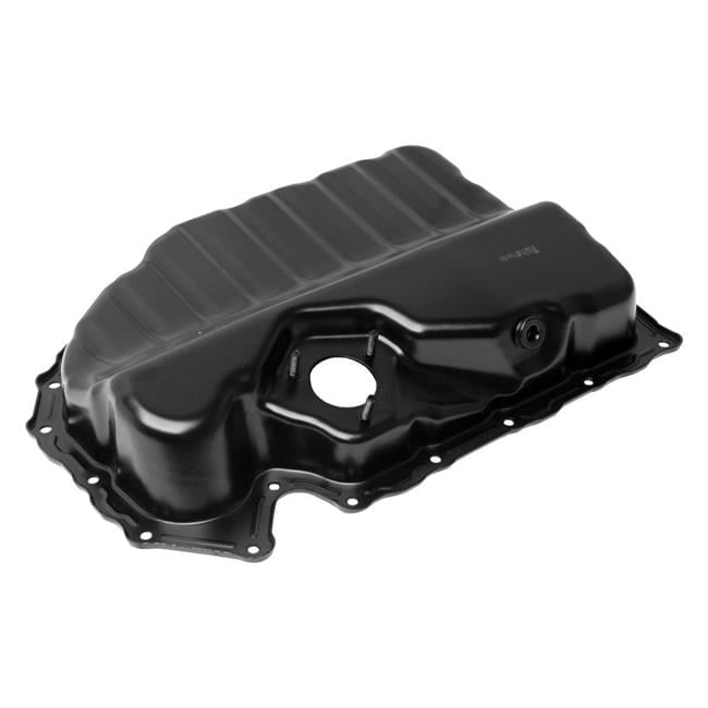 URO Parts 06J103600AF Engine Oil Pan for 2008-2013 A3 Audi - Black