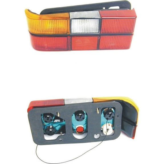 URO Parts 1372449 Tail Light Assembly, Left, w/Black Trim, For Sedans Only C17