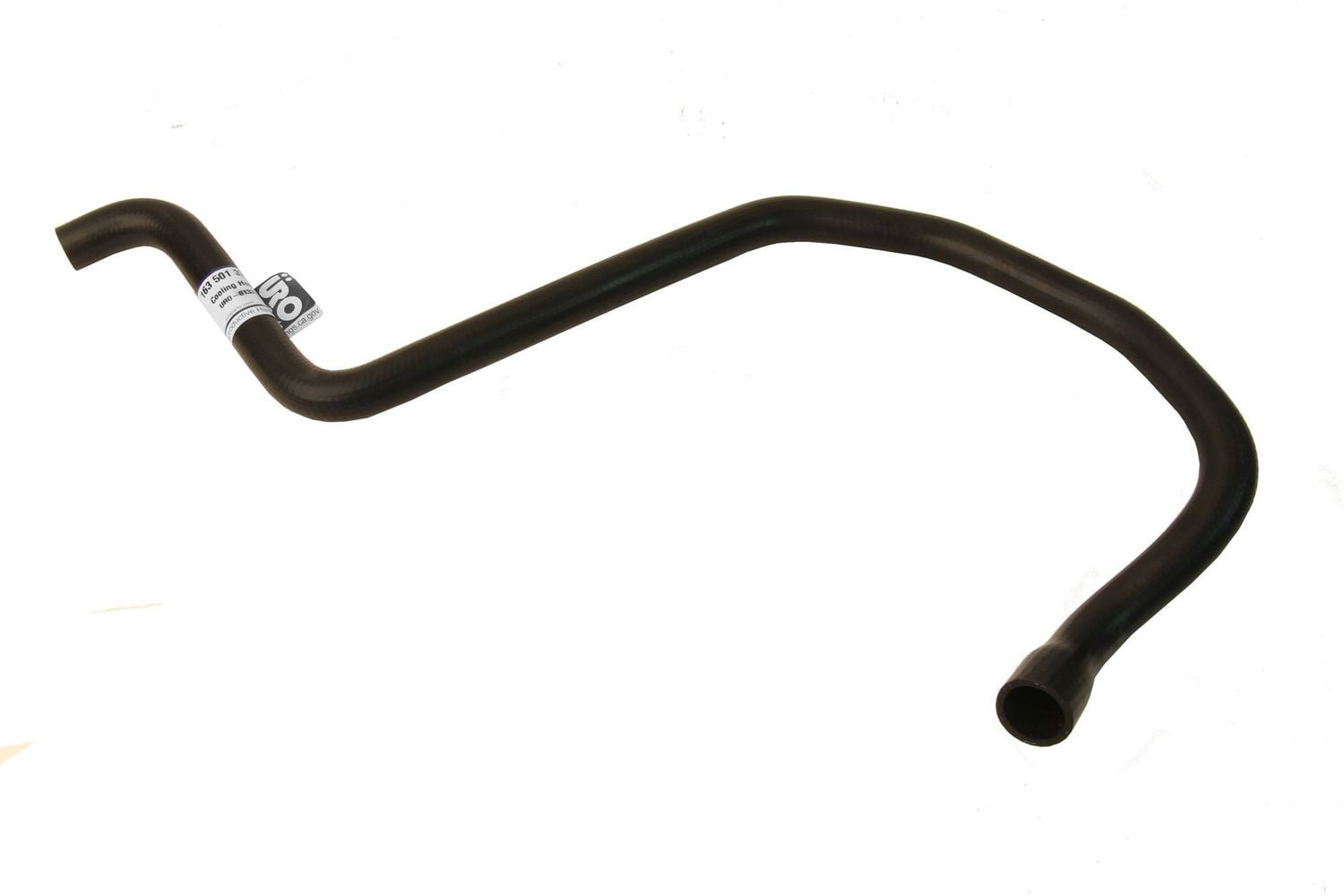 URO Parts 1635013782 Heater Hose Auxiliary Pump to Engine  Black