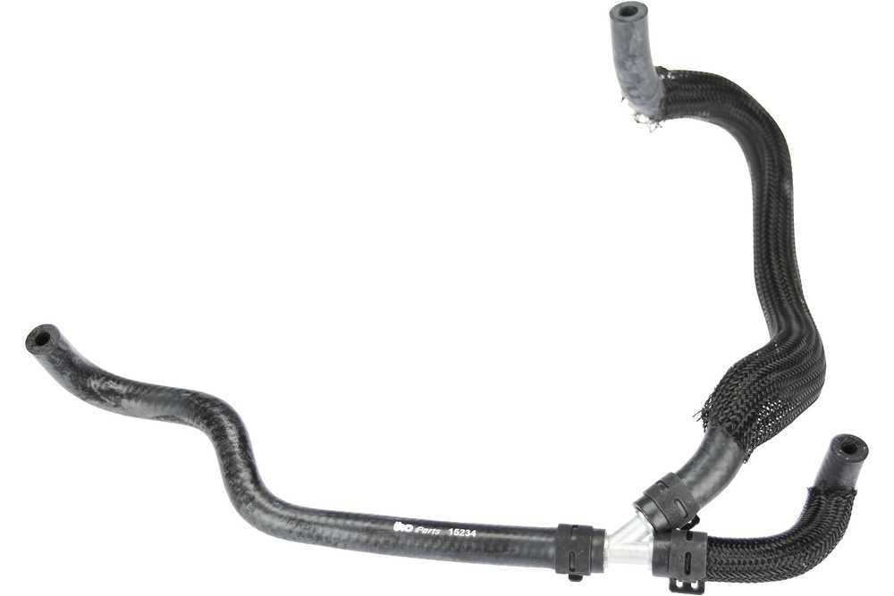 URO Parts 17127576363PRM HD Aluminum Connector, EPDM Synthetic Rubber