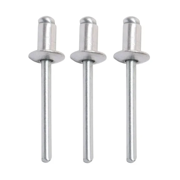 URO Parts Set of 3 Window Regulator Rivets 4.8mm X 8mm For Mercedes Benz