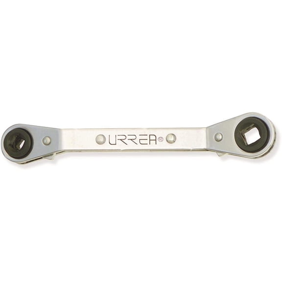URREA Refrigeration Ratcheting Box-End Wrench 1/4-3/16 x 3/8-5/16,1180