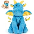 thumbnail image 1 of URRU Dog Toys Squeaky, Interactive Plush Dog Toy with Squeaker and Crinkle Paper, Suitable for Reducing Boredom and Anxiety, Cute Pet Toy for Small and Middle Dogs(Blue), 1 of 7