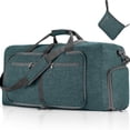 thumbnail image 1 of URSOFINE 115L/85L/65L Large Duffle Bag, Foldable Travel Gym Bag with Shoe Compartment, Lightweight Water Repellent Tear Resistant for Camping, Weekender, Overnight Travel, 1 of 7