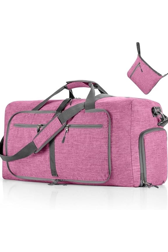 115L/85L/65L Large Duffle Bag, Foldable Travel Gym Bag with Shoe Compartment, Lightweight Water Repellent Tear Resistant for Camping, Weekender, Overnight Travel