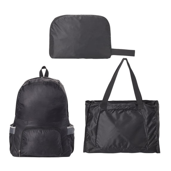 URSOFINE 3-in-1 Foldable Backpack, Lightweight Packable Travel & Tote Bag for Women