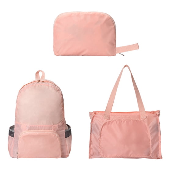 URSOFINE 3-in-1 Foldable Backpack, Lightweight Packable Travel & Tote Bag for Women