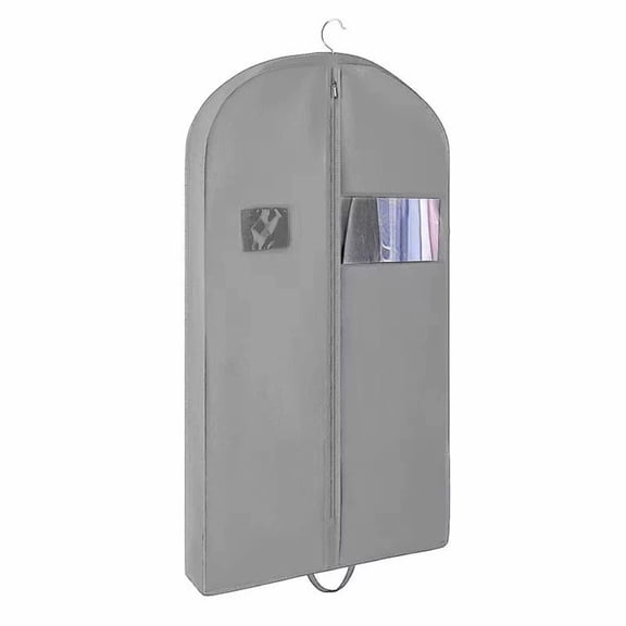 URSOFINE 60" Garment Bag for Travel, Gusseted Suit Bags for Men Women with Handle Garment Bags for Hanging Clothes Storage Suit Cover for Coats, Jackets, Shirts