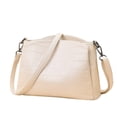 thumbnail image 1 of URSOFINE Crocodile Patterned Shoulder Purses for Women Genuine Leather Hobo Bags Large Crossbody Purses, 1 of 8