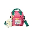 thumbnail image 1 of URSOFINE Heart-Pattern Mini Crossbody Bag with Plush Charm Lightweight Shoulder Bag for Daily Use, 1 of 7
