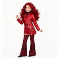 thumbnail image 1 of URSOFINE Princess Red Costume 3PCS Rise of Red Costume Halloween Wonderland Cosplay Outfits, 1 of 6