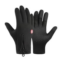 URSOFINE Winter Touch Screen Warm Gloves, Outdoor Water Resistant Windproof Anti-Slip Sports Gloves for Cycling Driving Running Hiking Climbing Skiing Sports, Adjustable Size for Men and Women