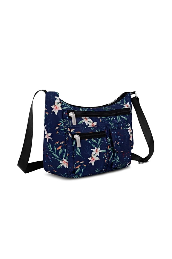 Women's Crossbody Bag Lightweight Ladies Travel Shoulder Messenger Bag with Adjustable Strap & Multiple Pockets Soft Across Bag Purse for Everyday Use (15+)