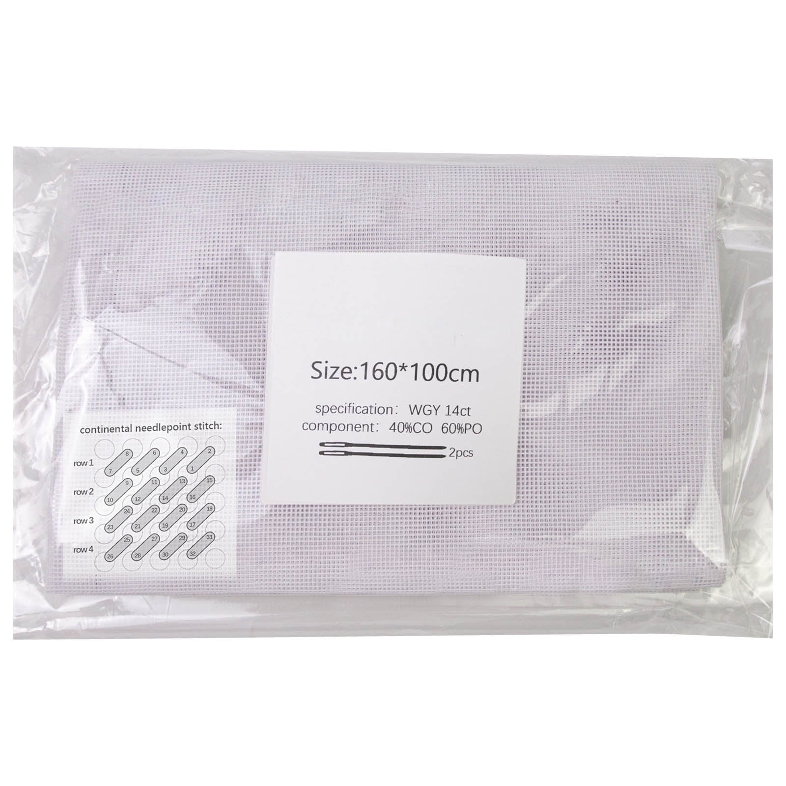 URTERYSER 14CT Canvas Sheets Needle Point Canvas Practical Meshes Sheets Needlepoint Canvas Meshes for Embroidery Crochet Projects