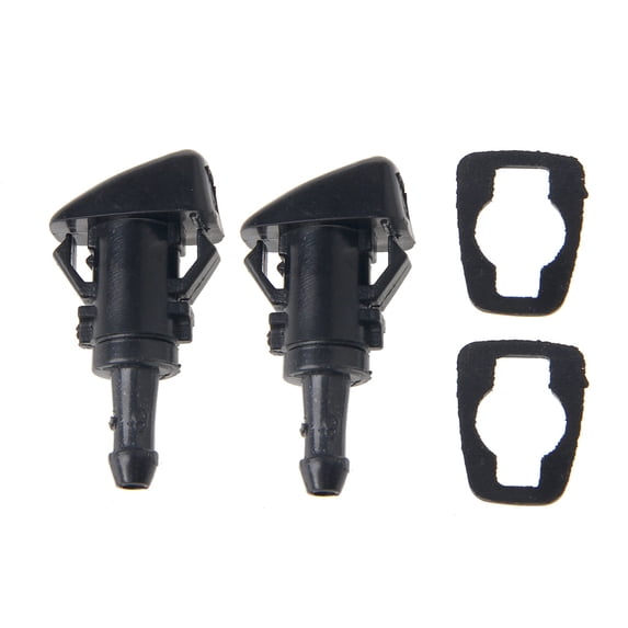 URTERYSER 2Pieces Auto Windshield Windscreen Sprinkler Nozzle Car Accessories for for Black