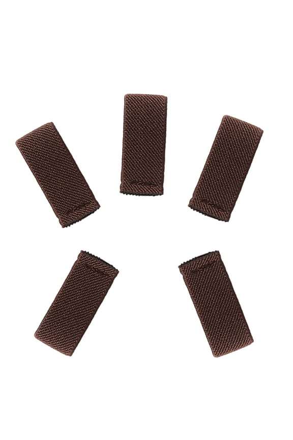 5Pieces Waist Belt Loop Adult Unisex Clothing Accessories Nylon Belt Loop for Adult Waist Belt Supplies Coffee