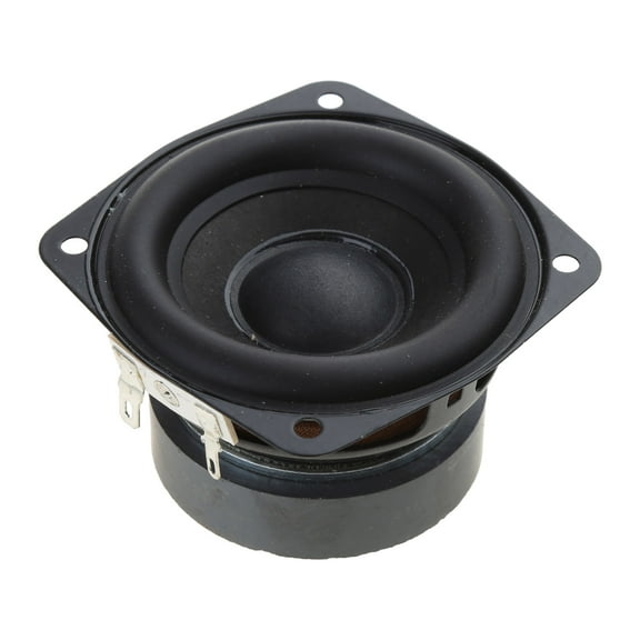 URTERYSER 89mm 4Ohm 20W Full Frequency o Speaker Square Loudspeaker 3inch HIFI Sound Dynamic Coil Speaker