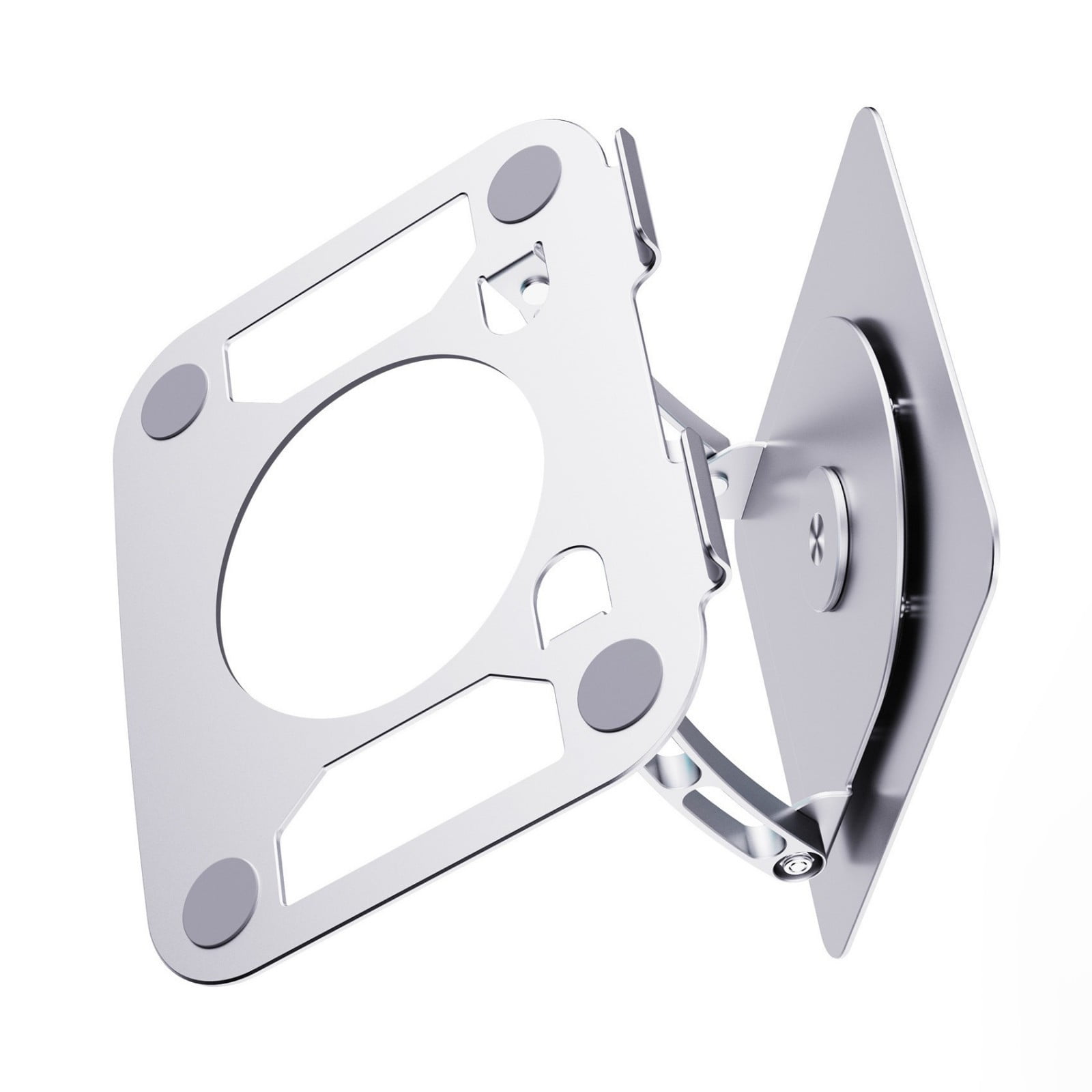 URTERYSER Adjustable 360°Rotating Laptop Stand Risers with Hollows ...