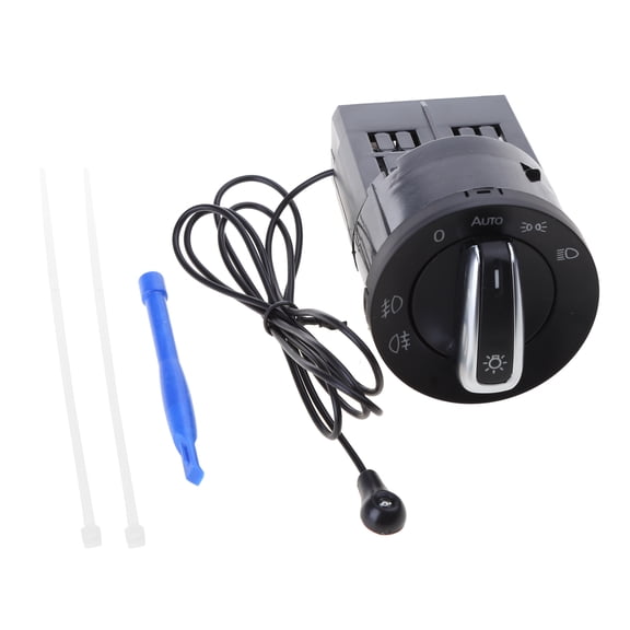 URTERYSER Car Headlight Fog Lamp Headlamp On Off Compatible for 4 B5 Plug Styling Accessories Black