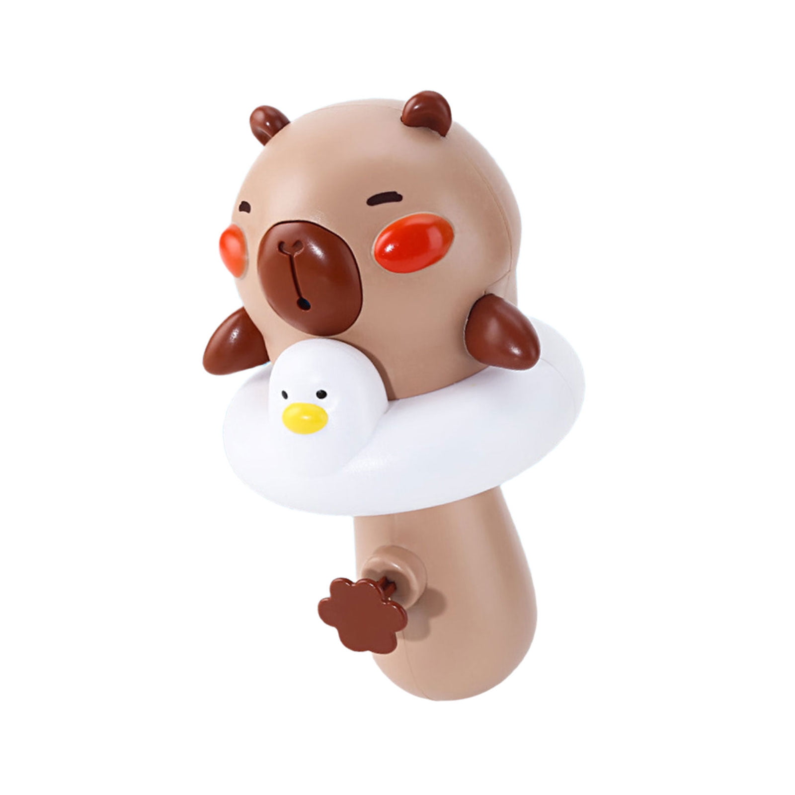 Capybara Inflatable Pool Toy URTERYSER Cartoon Capybara Water Toy Capybara Effect High Capacity ...