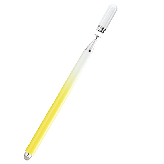 URTERYSER ,Disc Touching Screen Pen for All Capacitive Touching Screens Cellphone, Tablets, Laptops Yellow 2