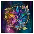 thumbnail image 1 of URTERYSER Divinations Tablecloth Card Mat Table Covers Astrological Oracles Pad Tarots Table Cloth Altars Cloth Board Game Pad Color 3, 1 of 9