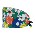 thumbnail image 1 of URTERYSER Fashionable Medicals Nursing Hat with Sweatband Beautiful Print Hat Light weight for Medicals Professionals Color 3, 1 of 6