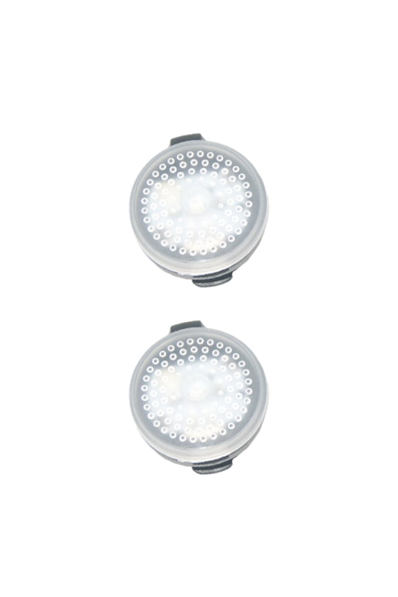 LED Safety Lamps Clips Clip On Warning Lights Runing Jogging Night Running Bike Walking Luminous Shoe Clip Light Green