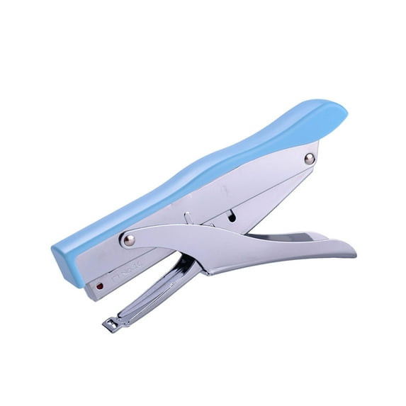 URTERYSER Large Size Stapler Colorful Paper Binding Stapler Business Stapler Office Stapler Desktop Stapler Paper Binding Machine Blue