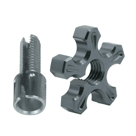 URTERYSER Motorcycle Brake Levers Cable Wire Adjuster Screw Aluminum Machine Fit for Motorcross UTV Sport Bike Titanium