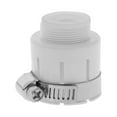 thumbnail image 1 of URTERYSER Multi-function Faucet Adapter Connector n-nipple Joint For Garden Home Kitchen White, 1 of 7