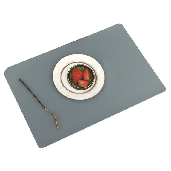 URTERYSER Oil Proof and Heat Insulation Dining Mat as Table Mat Hot Mat Tablemat Used as Baking Mat Bake Anti-scald Blue