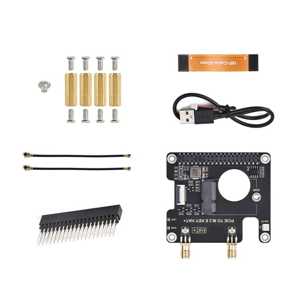 URTERYSER Piecele to E Key Adapter Board For Wireless Card Expansion and USB Bluetooth-Compatible Connection