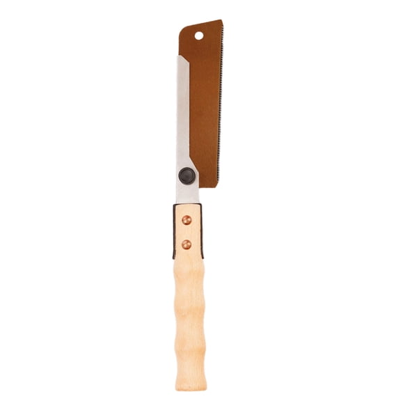 URTERYSER Small Hand Sawing Japanese Woodworking Flush Cut Sawing with Handle Straight Edges Pull Sawing Tool for Carpentry Color A