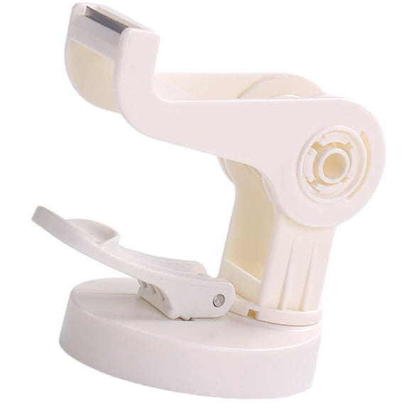 URTERYSER Suction Cup Tape Dispenser Desk Tape Cutter Rotating Adjustable Tape Cutter for Packaging Scrapbooking Seal Carton Box White