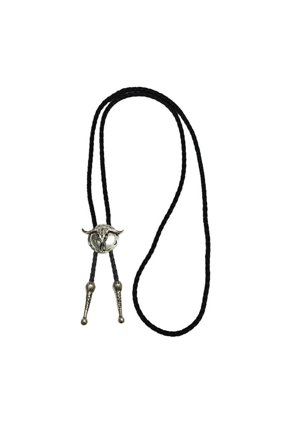 Western Bolotie for Men PU Leather Rope Tie Neck Jewelry Rodeos Tie for Formal Event and Special Occasion Color A